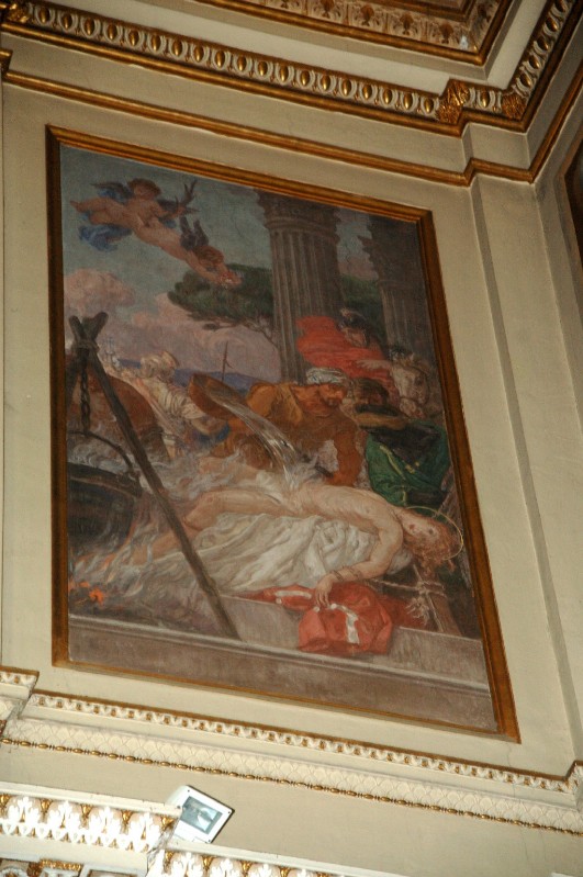 Galimberti S. (1917), Dipinto con Sant'Agapito