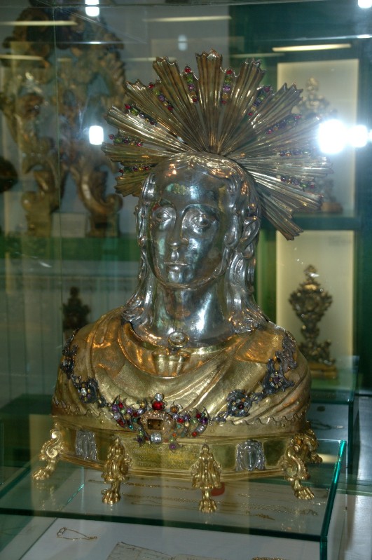 Argentiere romano (1588), Busto di Sant'Agapito