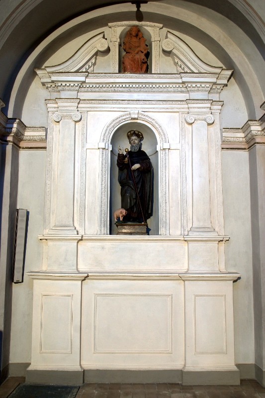 Ambito lombardo sec. XVI, Altare di Sant'Antonio abate