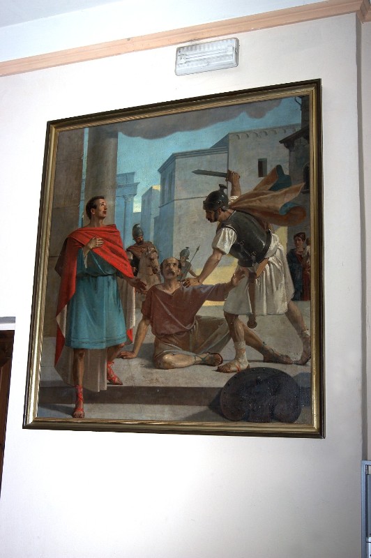 Ambito lombardo sec. XX, Martirio dei Santi Gervasio e Protasio