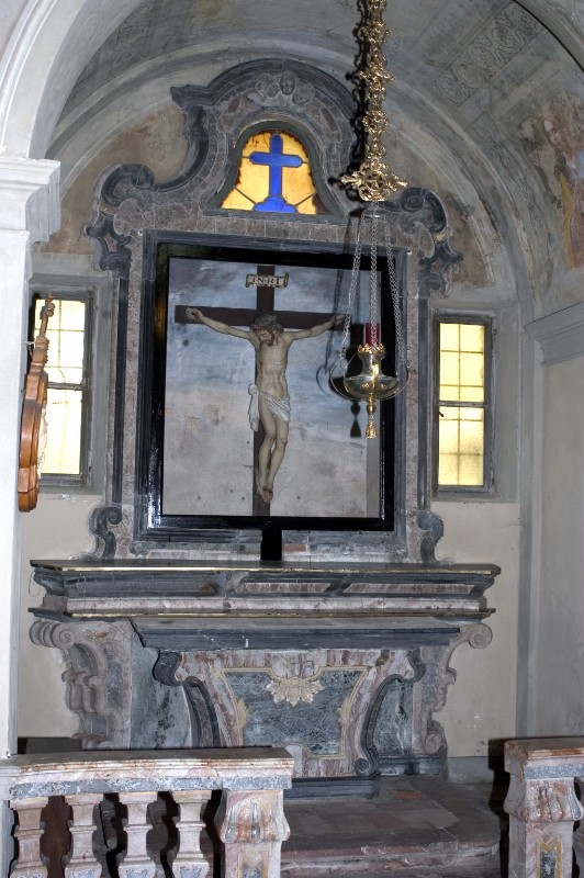 Bottega lombarda sec. XVIII, Altare del Crocifisso