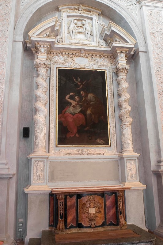 Ambito pavese sec. XVII, Altare di Sant'Agata