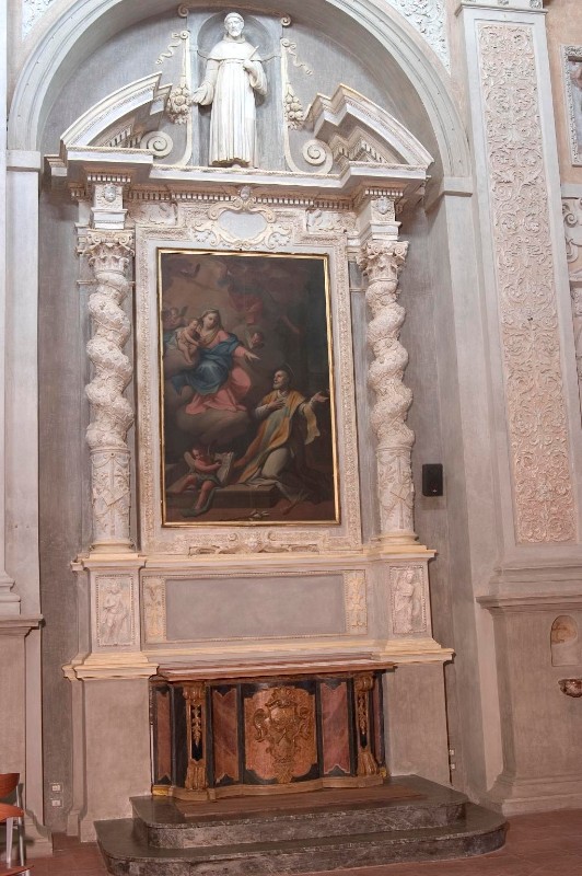 Ambito pavese sec. XVII, Altare di San Filippo Neri