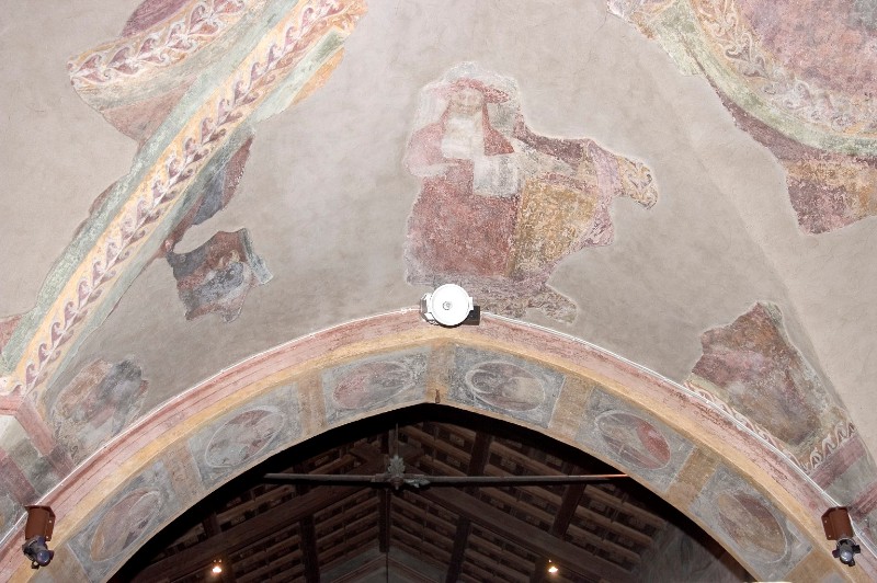 Vidolenghi L. sec. XV, San Gerolamo e simboli degli Evangelisti