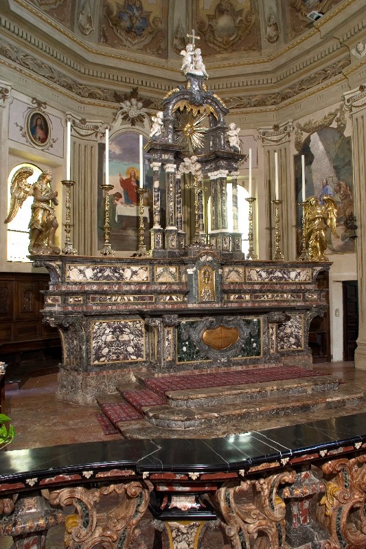 Bottega lombarda sec. XVII-XVIII, Altare maggiore