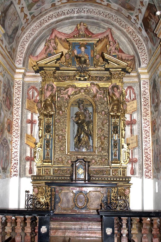 Ambito lombardo sec. XVII-XVIII, Altare della Madonna del Rosario