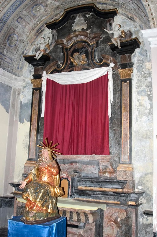 Ambito pavese sec. XVIII, Altare della Madonna addolorata