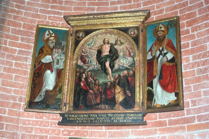 Maestro delle Storie di Sant'Agnese (1513), Trittico di San Teodoro