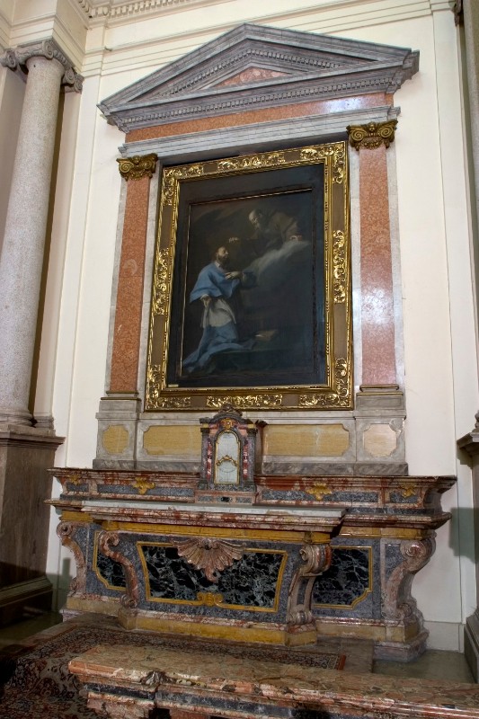 Bottega lombarda sec. XVII-XIX, Altare di San Francesco di Sales