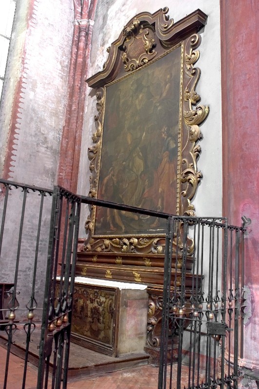 Bottega pavese sec. XVIII, Altare di San Liborio
