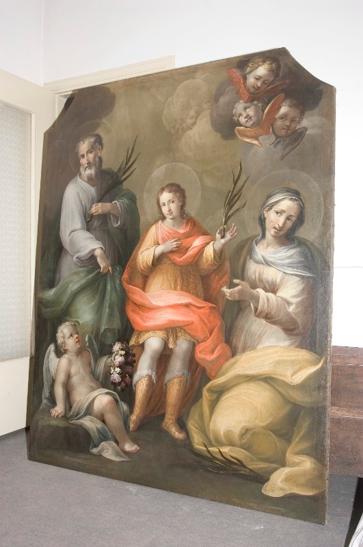 Ambito lombardo sec. XVIII, San Vito con San Modesto