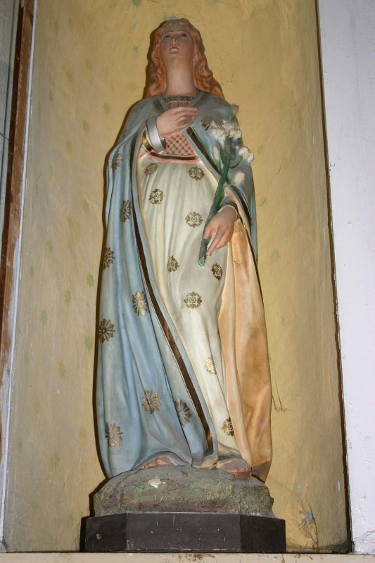 Bottega italiana sec. XIX, Statua di Santa Petronilla