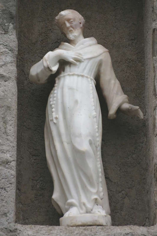 Bottega apuana sec. XVIII, Statua di San Francesco