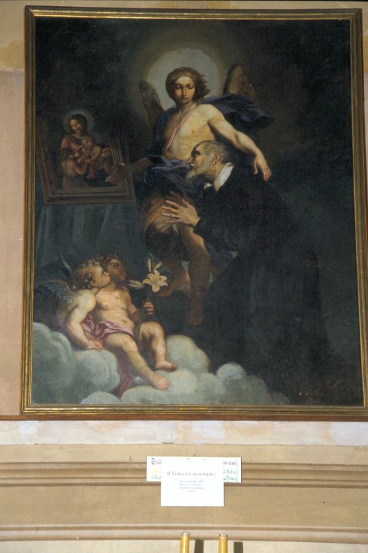Bottega lucchese sec. XVIII, Dipinto raffigurante San Giovanni Leonardi