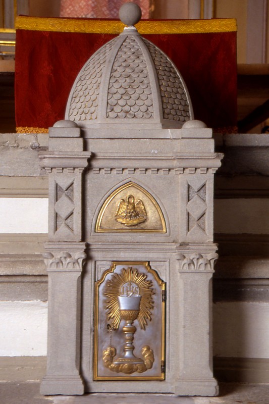Bottega fiorentina sec. XIX, Tabernacolo con cupola esagonale