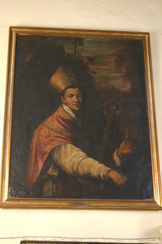 Scuola napoletana sec. XVIII, Dipinto San Gennaro