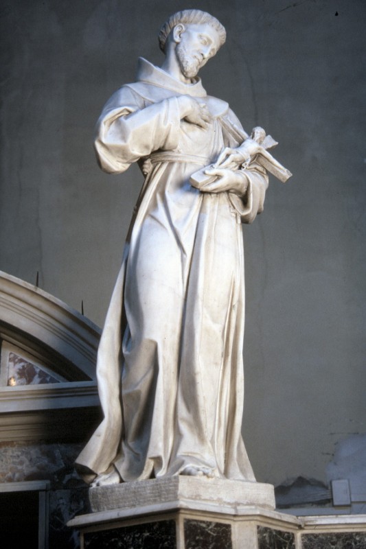 Ambito carrarese sec. XVIII, Statua raffigurante San Francesco