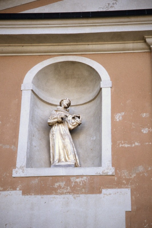 Ambito carrarese sec. XVII, Statua in marmo raffigurante San Francesco