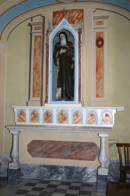 Bottega toscana sec. XX, Altare laterale di Sant'Antonio abate