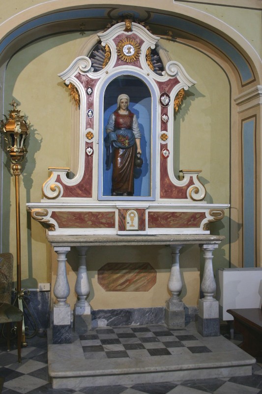 Bottega toscana sec. XX, Altare laterale di Santa Zita