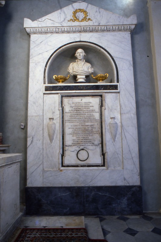 Bott. apuana (1814), Monumento sepolcrale a Francesco Seratti