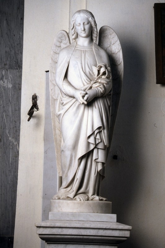 Bottega carrarese sec. XIX, San Gabriele arcangelo