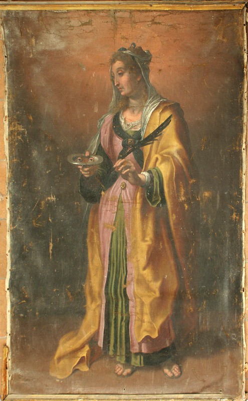 Pandolfi G. prima metà sec. XVII, Santa Lucia martire