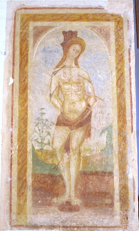 Ambito marchigiano sec. XV, San Sebastiano