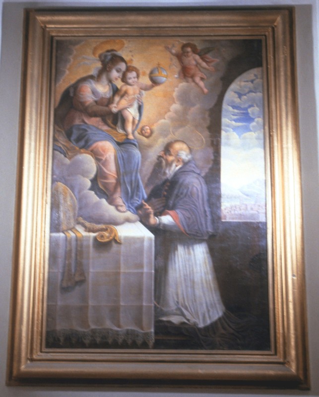 Pandolfi G. sec. XVII, Apparizione della Madonna a Sant'Eracliano