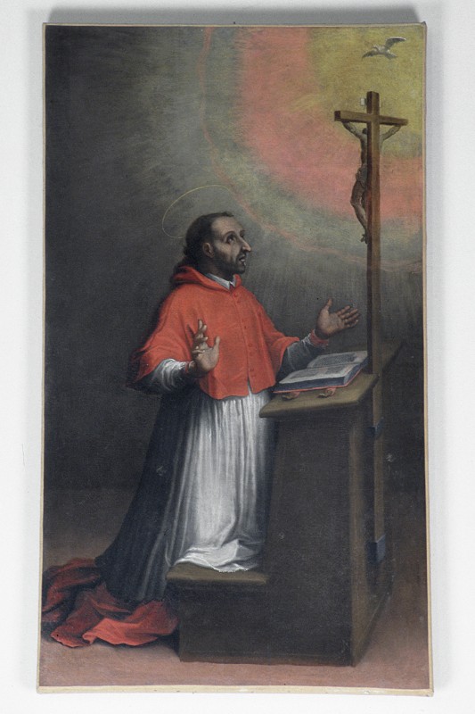 Pandolfi G. G. (1616), San Carlo Borromeo in adorazione della croce