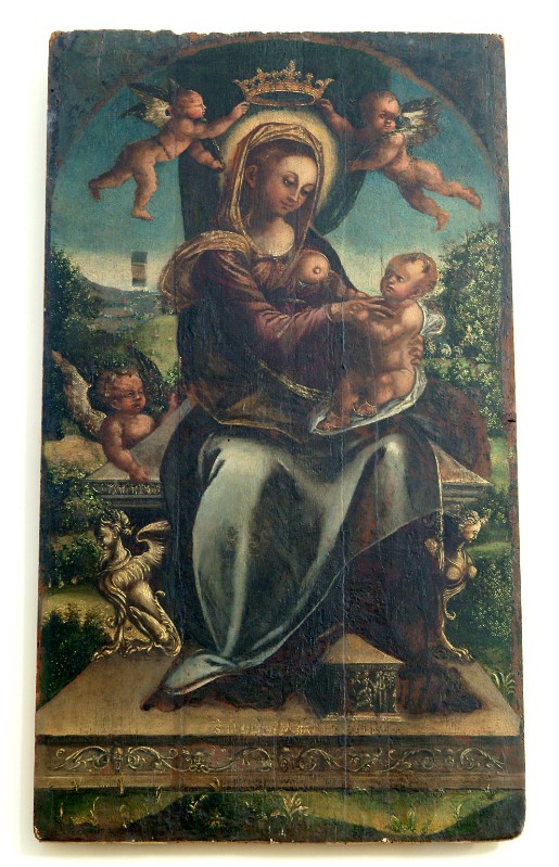 Ambito messinese (1545), Dipinto della Madonna delle grazie