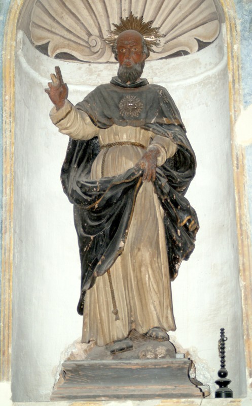 Bottega siciliana sec. XVIII, Statua di S. Calogero