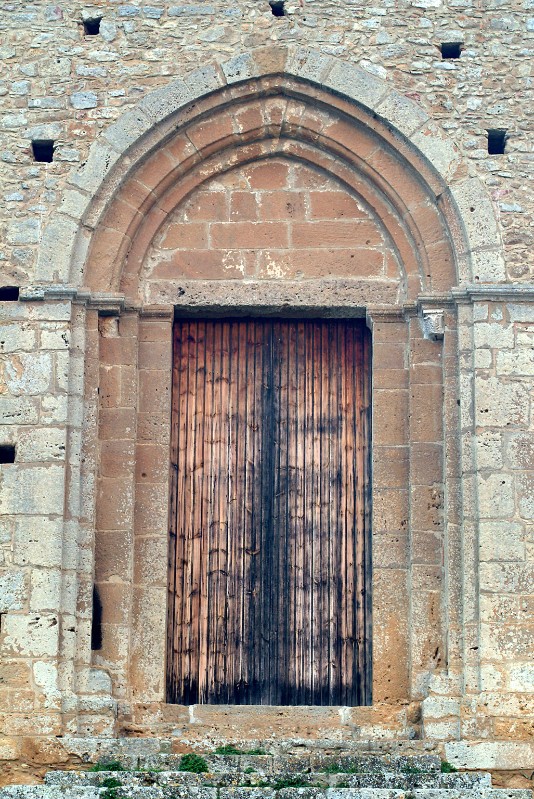 Ambito romanico-lombardo (1096), Portale principale