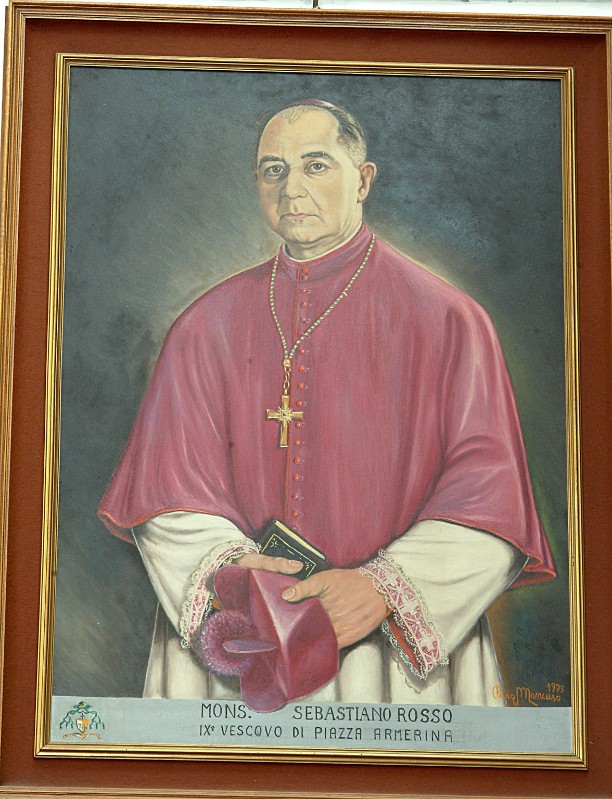 Mancuso P. (1975), Ritratto del vescovo Sebastiano Rosso