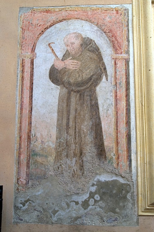 Bott. laziale sec. XVI, Santo francescano