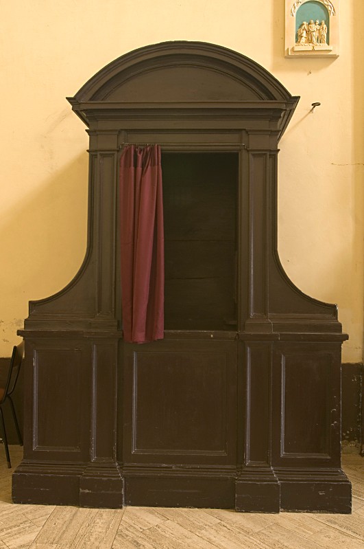 Bott. romana sec. XVIII, Confessionale