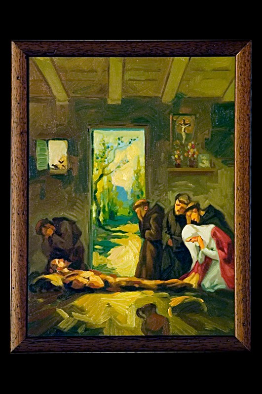 Cannistrà Eugenio (2001), Morte di San Francesco d'Assisi