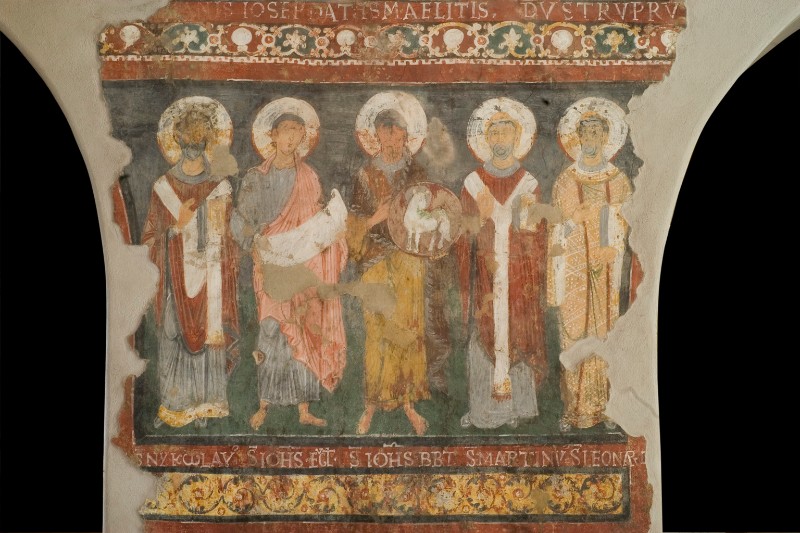 Bott. romana sec. XII, Cinque Santi