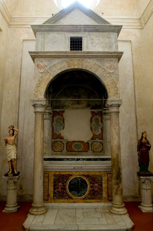 Maestranze romane (1484), Sacello delle reliquie di S. Felice II Papa