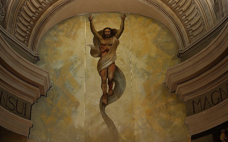 Bramante O. (1980), Dipinto con la resurrezione