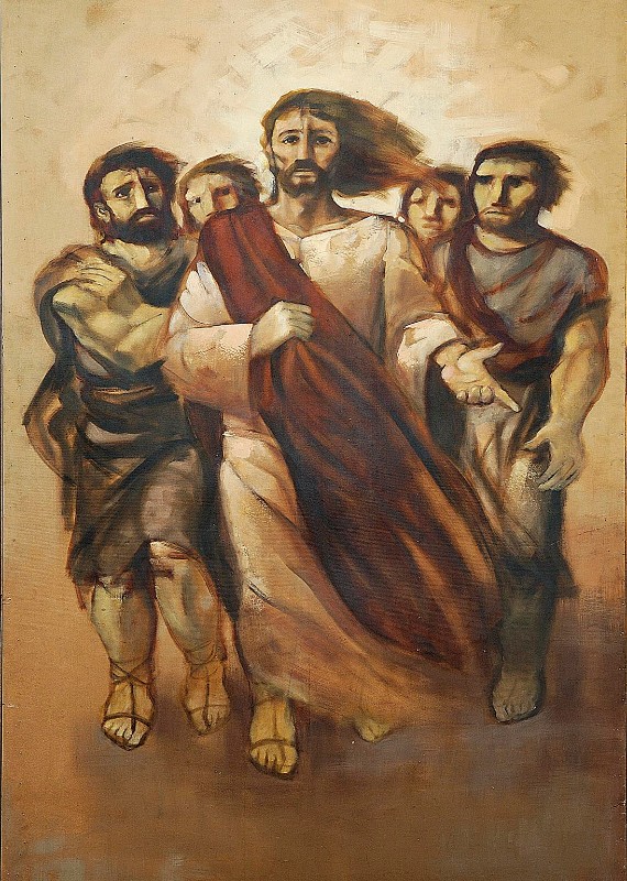 Bramante O. (1980), Dipinto con chiamata per gli apostoli