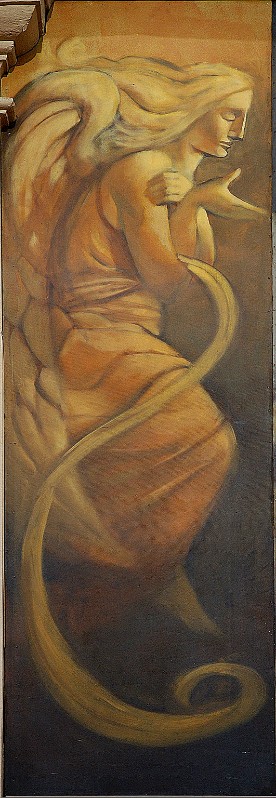 Bramante O. (1980), Dipinto con Angelo