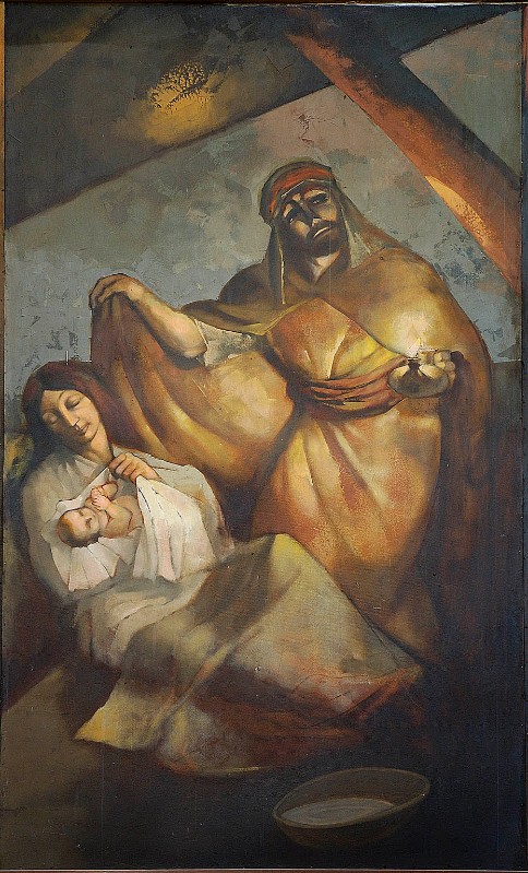 Bramante O. (1980), Dipinto con la Natività