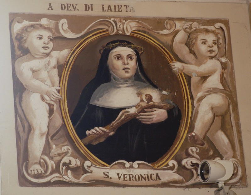 Fabbricatore A. (1977), Dipinto con Santa Veronica