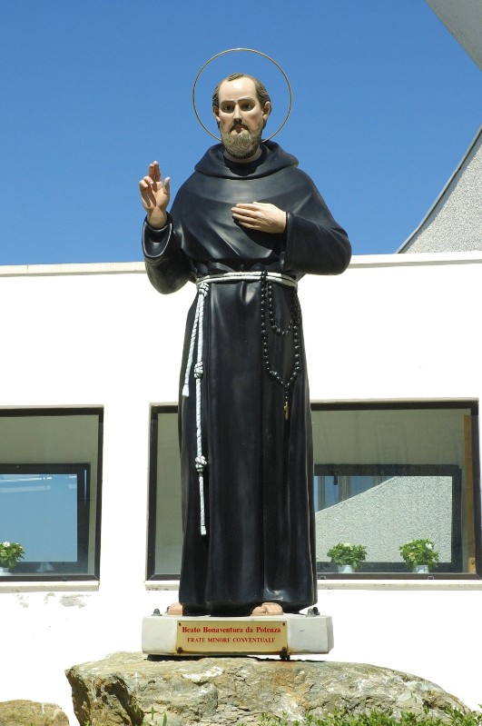 Artigianato dell'Italia meridionale sec. XX, Statua con San Bonaventura