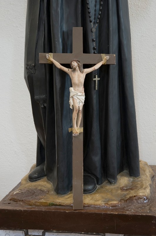 Artigianato napoletano sec. XX, Crocifisso di San Gerardo Majella
