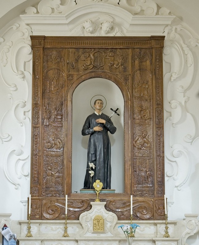 Cirone G. (2004), Cornice nicchia di San Gerardo Majella