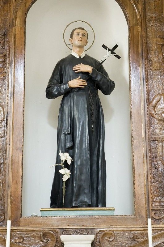 Serpone (1930), Statua con San Gerardo Majella
