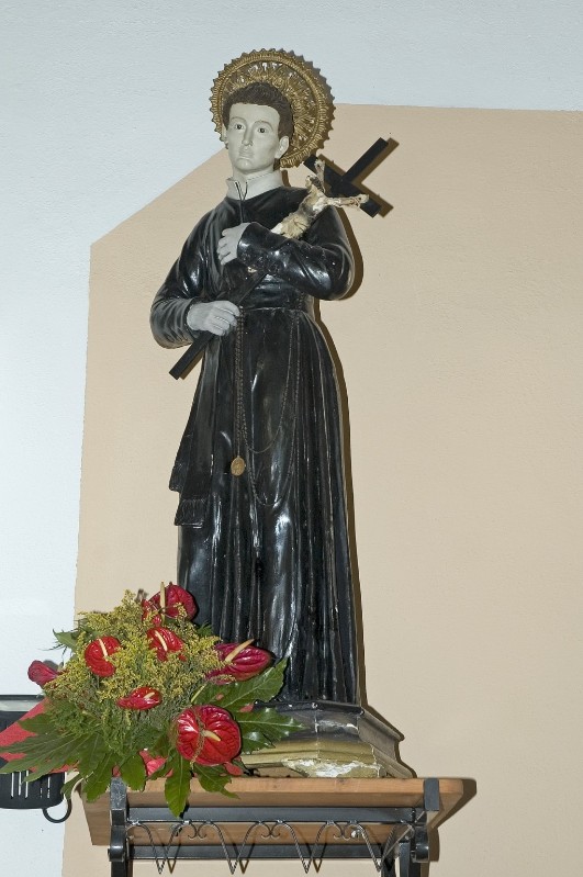 Artigianato dell'Italia meridionale sec. XX, Statua con San Gerardo Majella