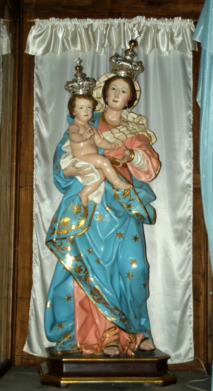 Artista napoletano sec. XVIII, Statua Madonna delle Grazie
